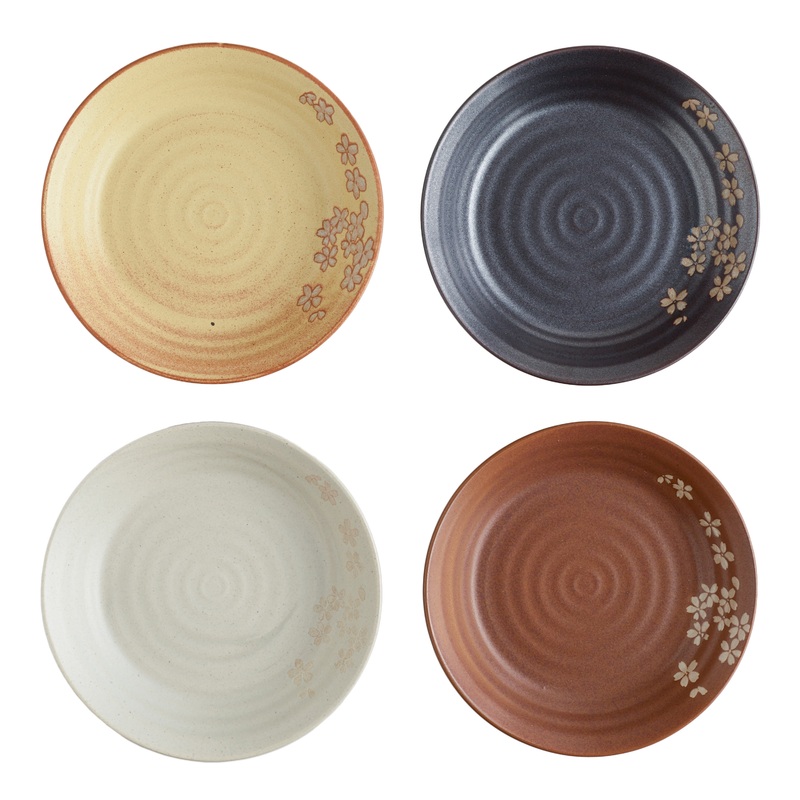 Fuji Blossom Salad Plate Set Of 4