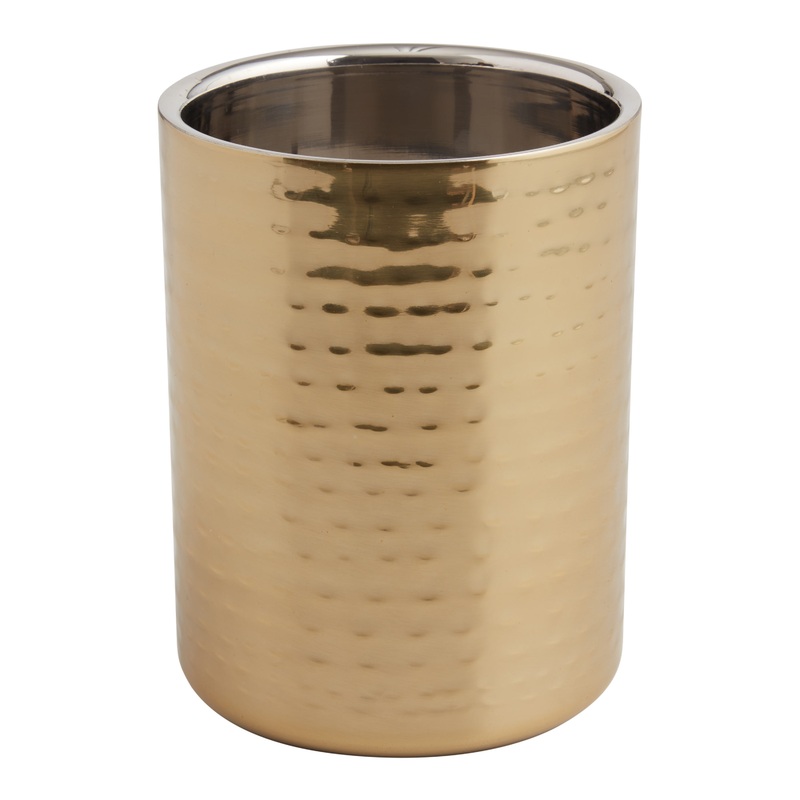 Julian Gold Hammered Wine Chiller