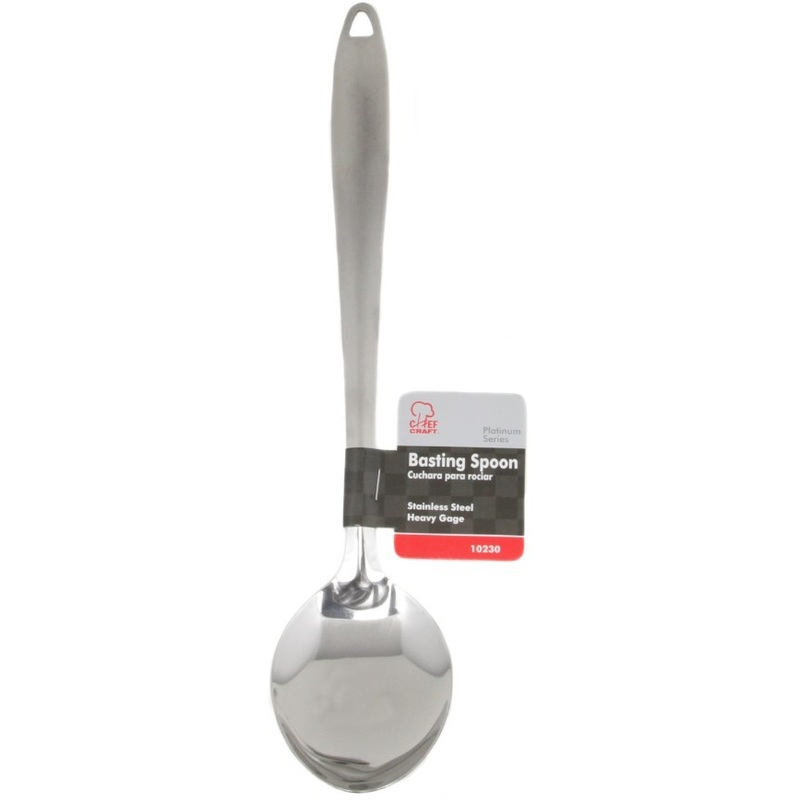 13″ Basting Spoons – Stainless Steel