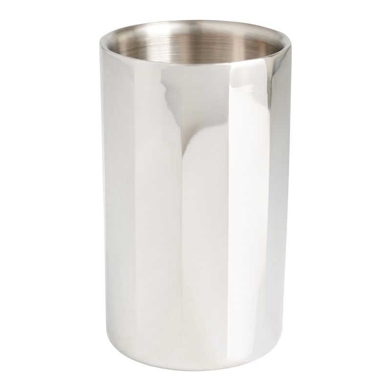 Atlas Stainless Steel Beveled Wine Chiller