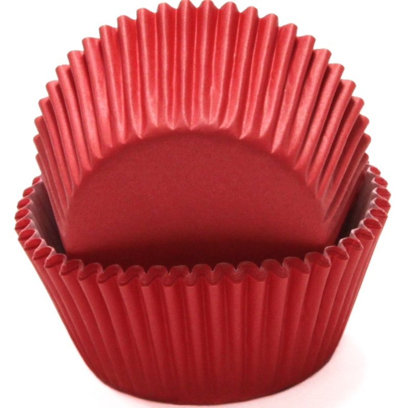 Baking Cups – Bright Red, 50 Pack
