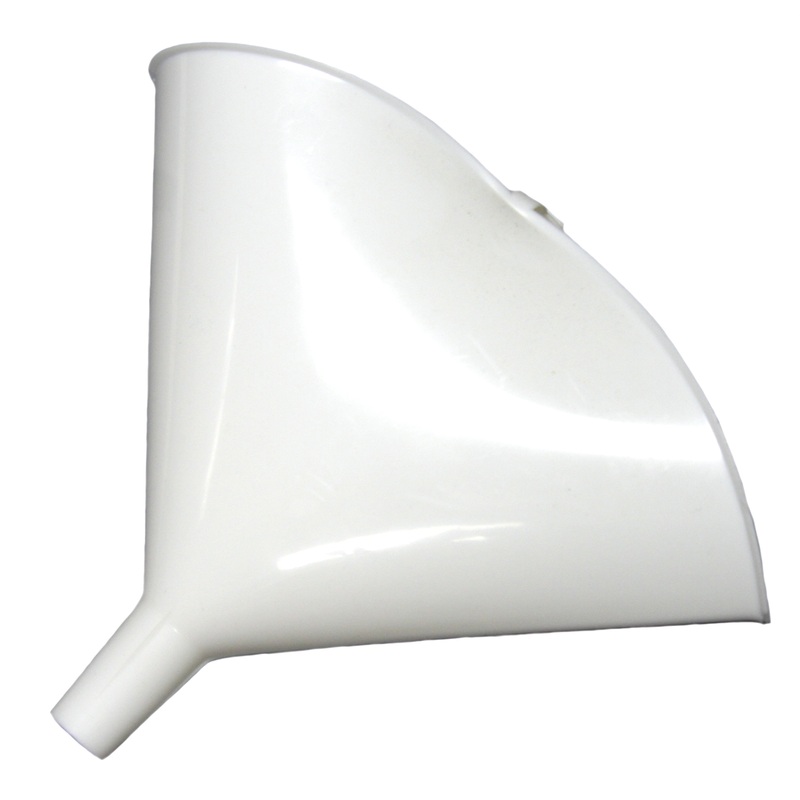 Folding Funnels – White, Plastic, Diameter 5″