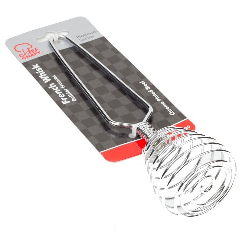 French Whisks – 7.25″, Chrome Plated Steel