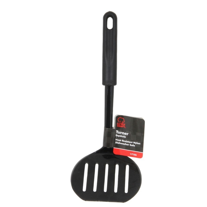 Jumbo Slotted Turners – Nylon, Black, 11.5″