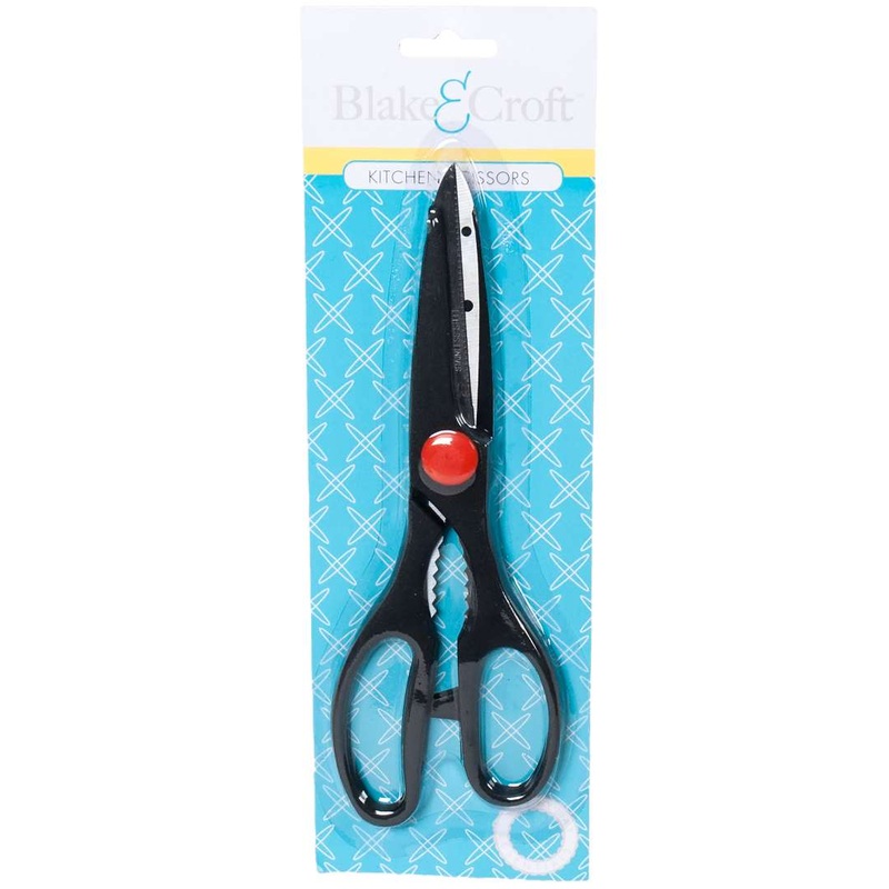 Kitchen Scissors – Black, 8.5″
