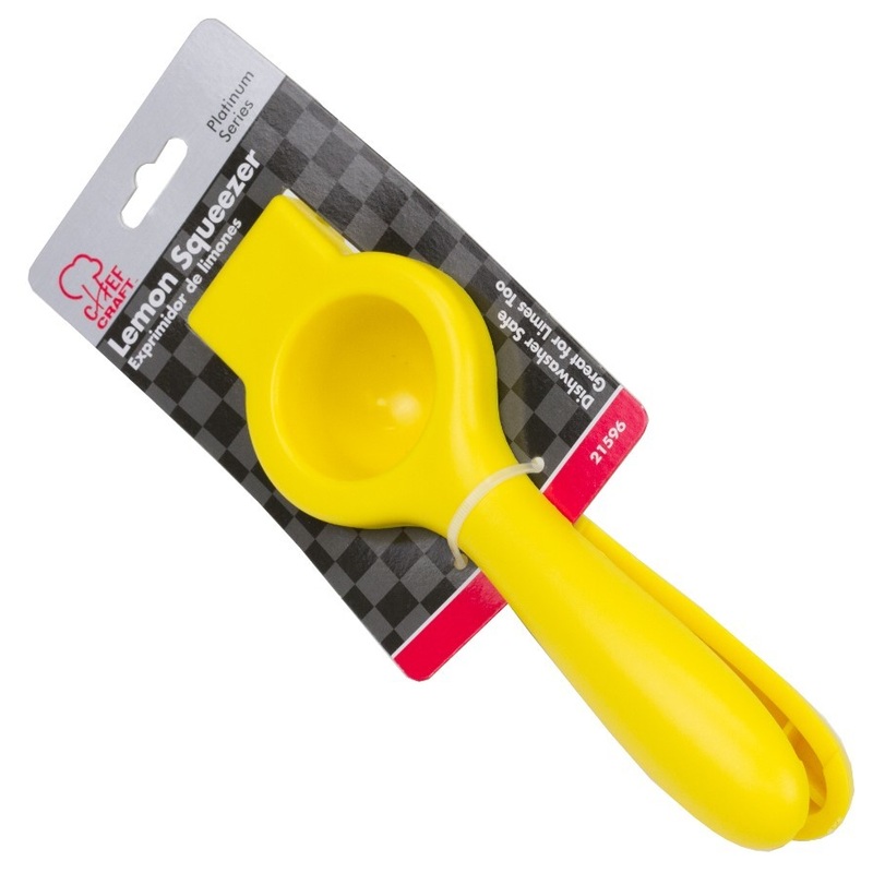 Lemon Squeezers – Plastic, Yellow, 6.5″