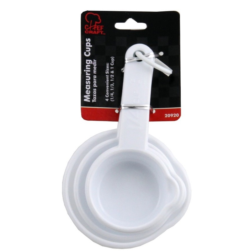Measuring Cup Sets – 4 Sizes, White