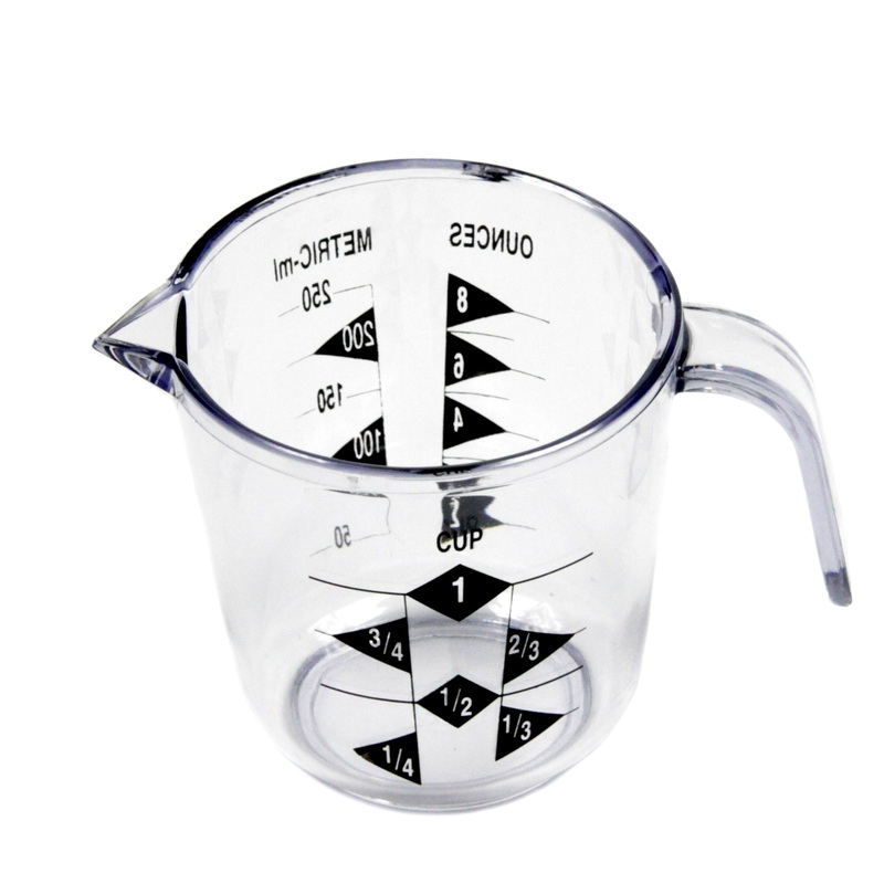 Measuring Cups – 1 Cup, Clear, Plastic