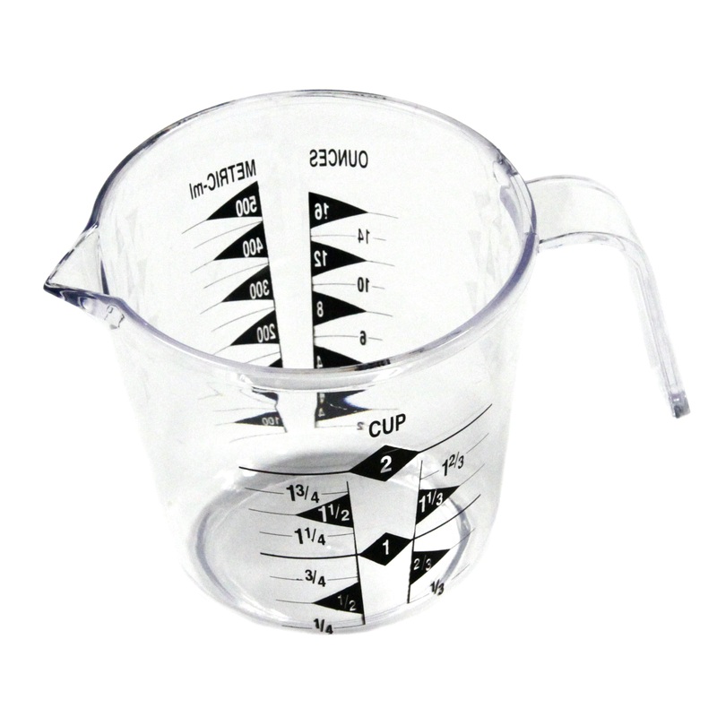 Measuring Cups – 2 Cup Measurements, Plastic