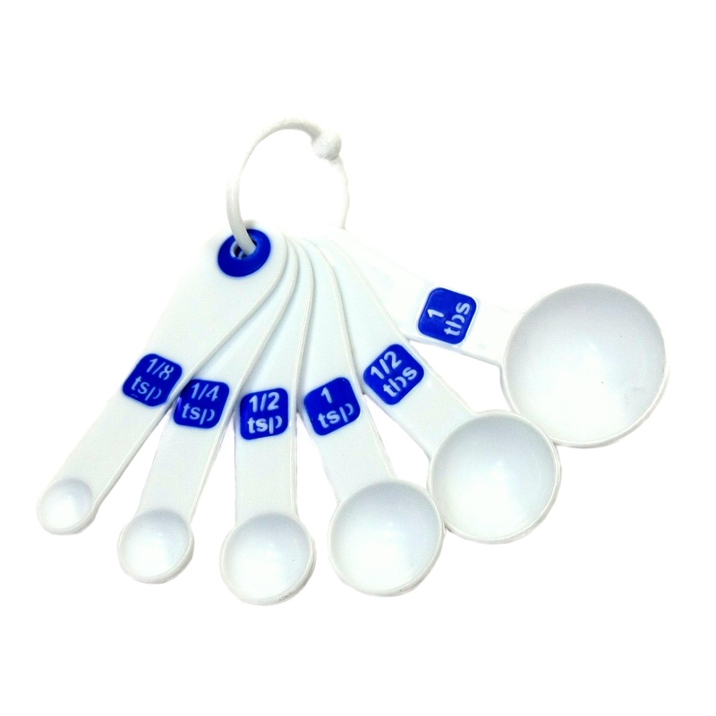 Measuring Spoon Sets – 6 Measurements, Large Print