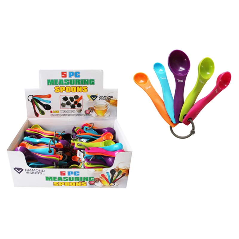 Measuring Spoon Sets, Assorted, 5pc