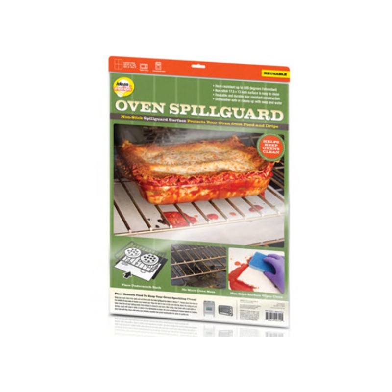 Oven Spill Guards – White, 17.5″ x 13″