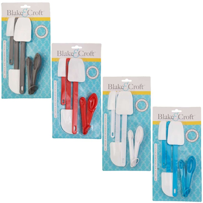 Spatula and Measuring Spoon Sets – 9 Piece