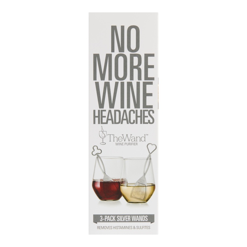 The Wand Single Use Wine Purifier 3 Pack
