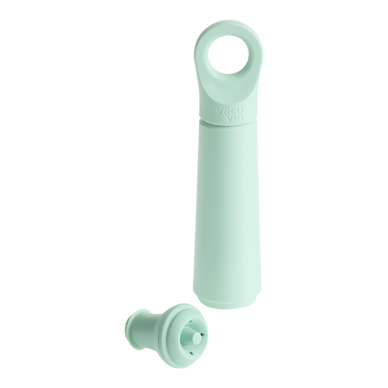 Vacu Vin Jade Loop Wine Saver Pump with Bottle Stopper