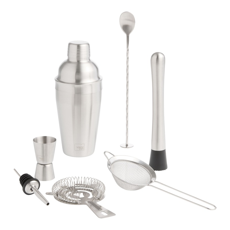 Vacu Vin Stainless Steel 7 Piece Bar Tool Set