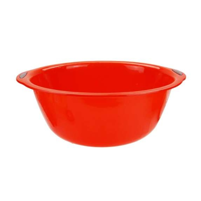 Bonita Home Plastic Basin, Red