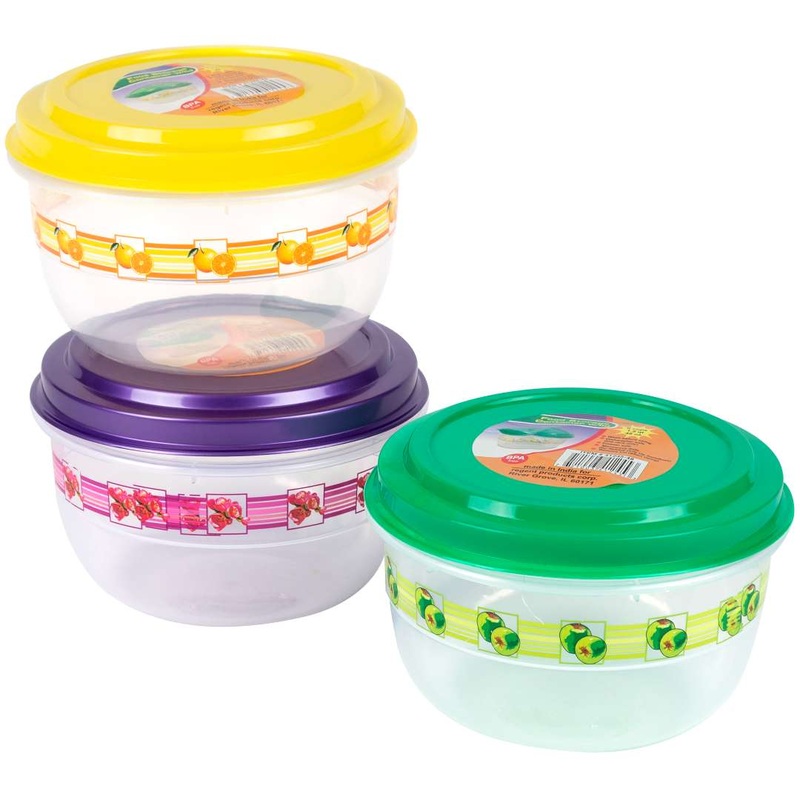 Food Storage Containers – Assorted, 54 oz.