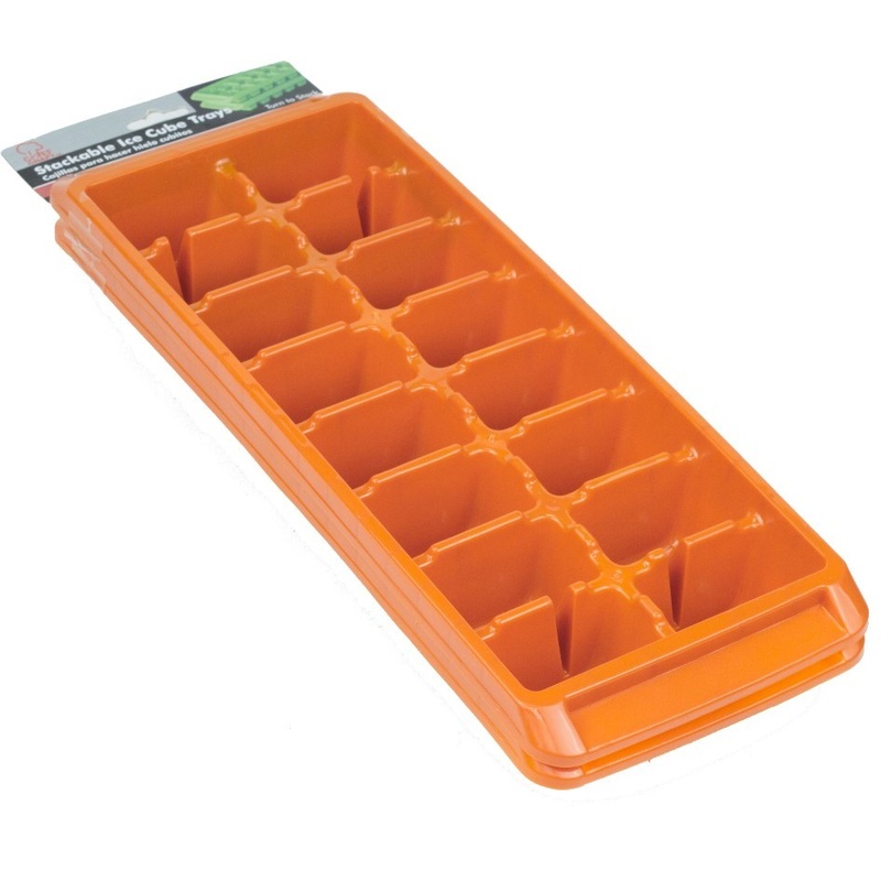 Ice Cube Trays – 2 Pack, Heavy Duty, Stack/Nest
