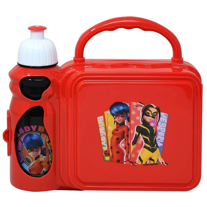 Miraculous Ladybug Lunch Boxes with Water Bottle