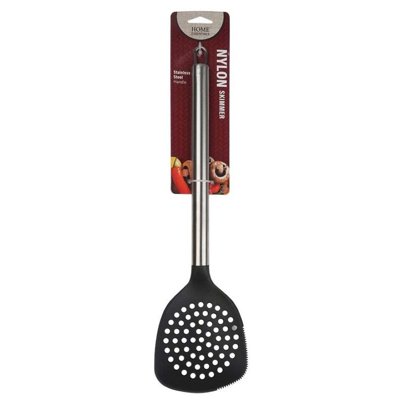 Nylon Kitchen Skimmers – Black, 13.5″