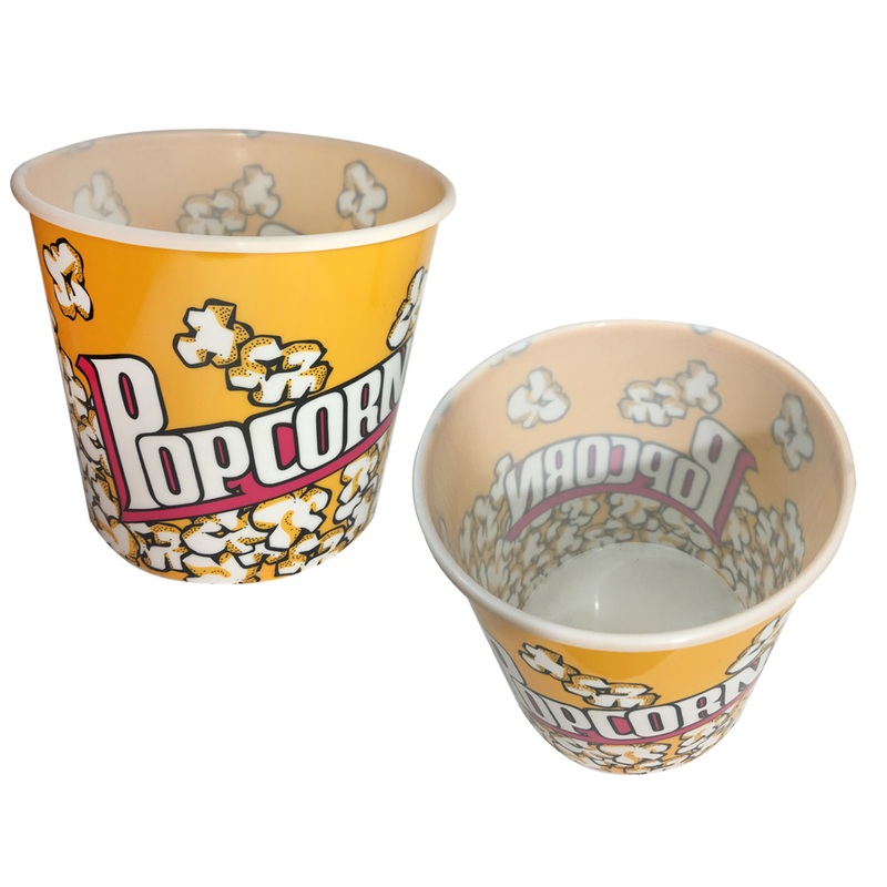 Popcorn Buckets – Cinema-Style, 9.4″ Diameter