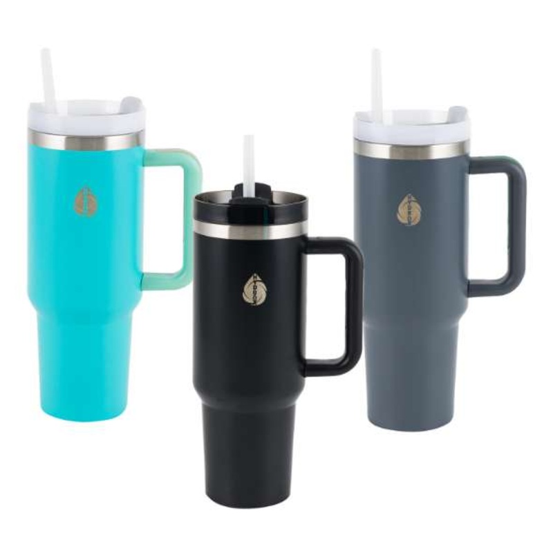Tumblers With Straw – 40oz, Assorted Colors