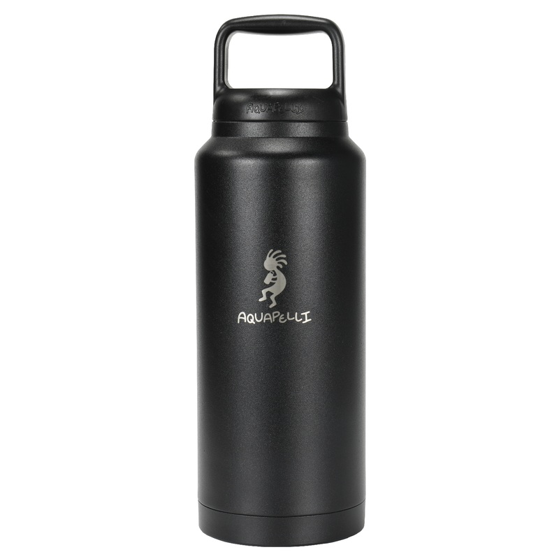 Vacuum Insulated Water Bottle – 34 oz, Black