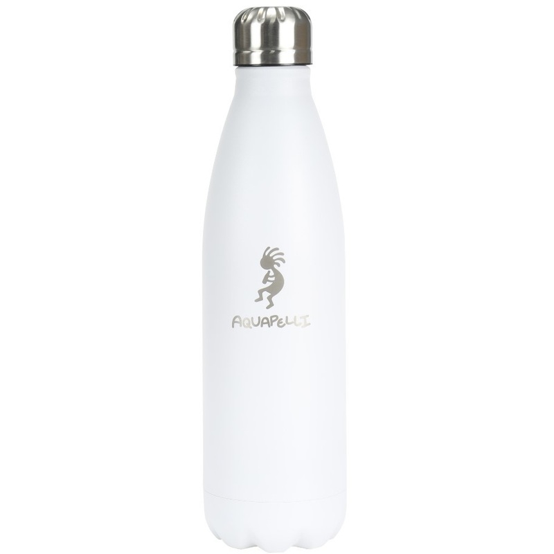 Vacuum Insulated Water Bottles – 16 oz, White