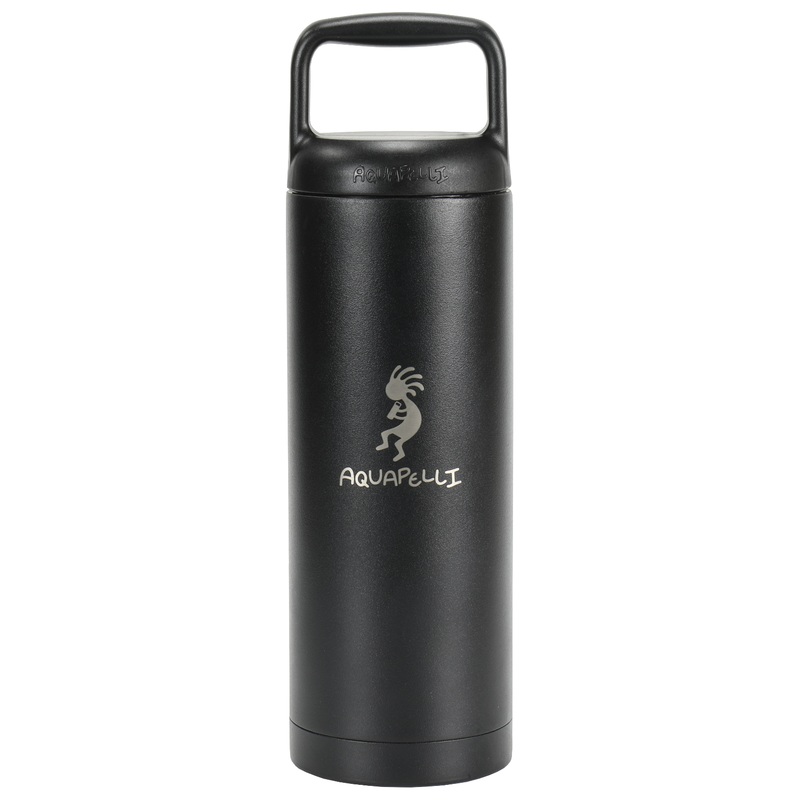 Vacuum Insulated Water Bottles – 18 oz, Black
