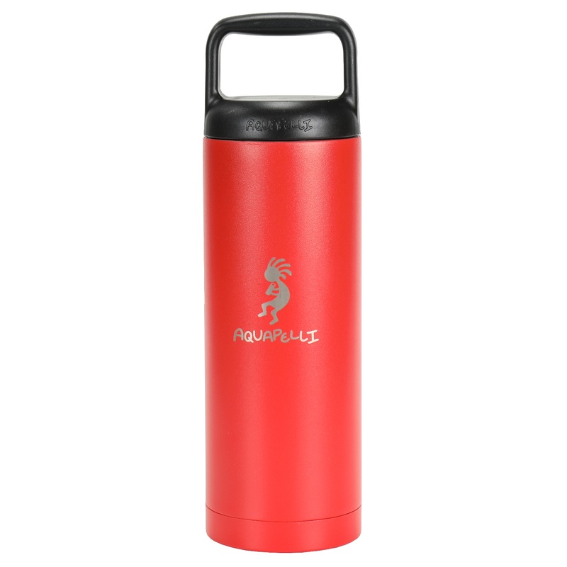 Vacuum Insulated Water Bottles – 18 oz, Red