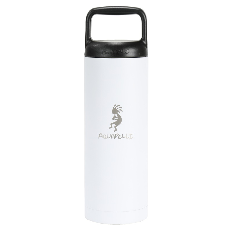 Vacuum Insulated Water Bottles – 18 oz, White