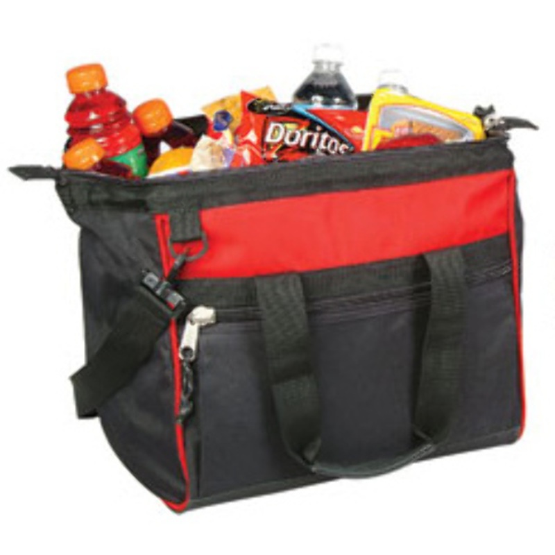 Wide-Mouth Coolers – Black/Red