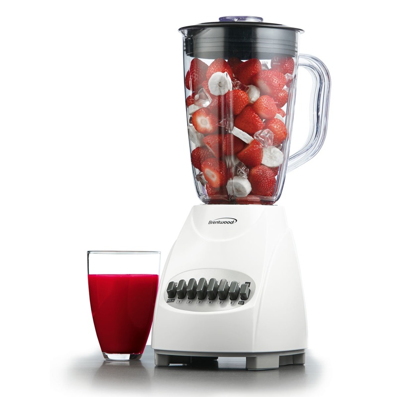 12-Speed Blenders – White, 50 oz