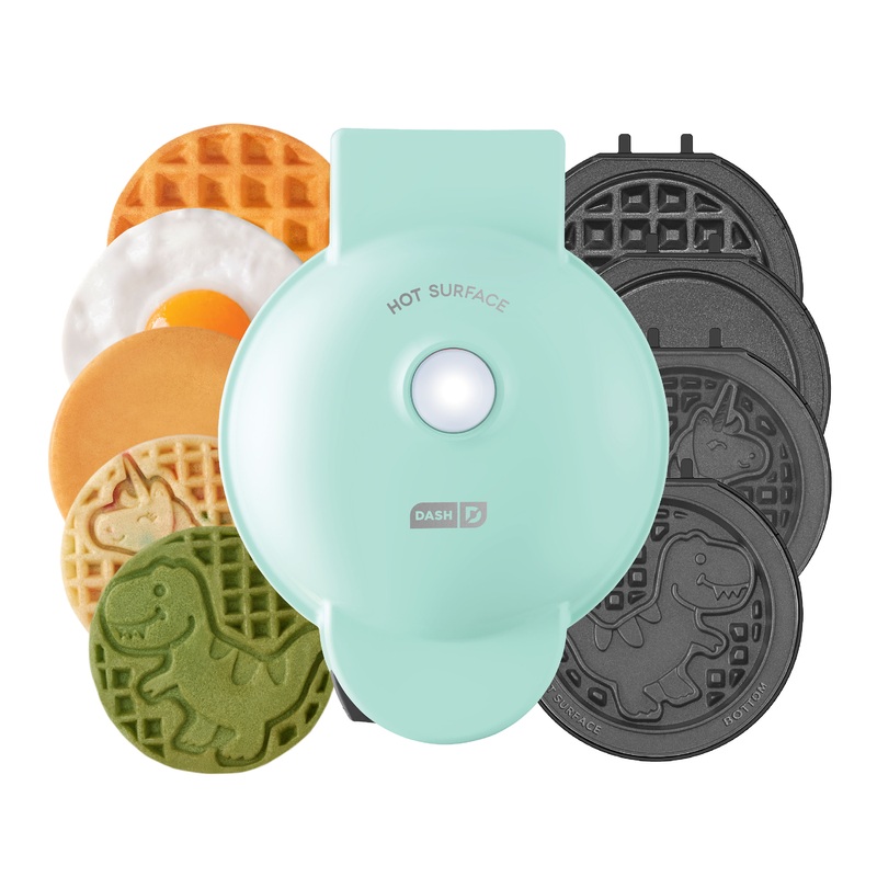 Dash Year Round Mini Waffle Maker with Removable Plates