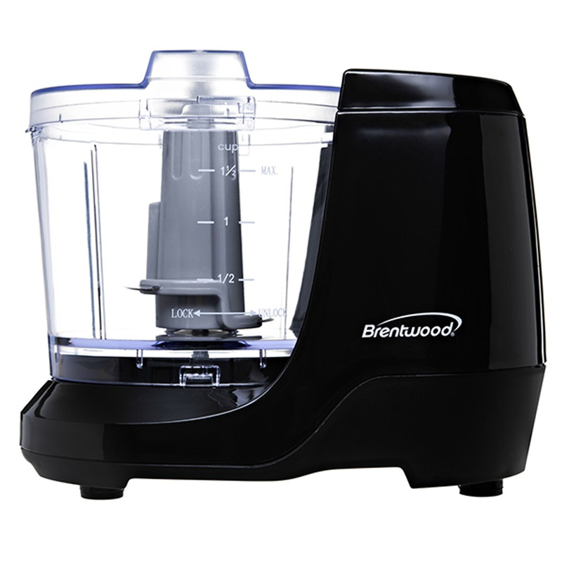 Electric Food Choppers – Black, 1.5 Cups