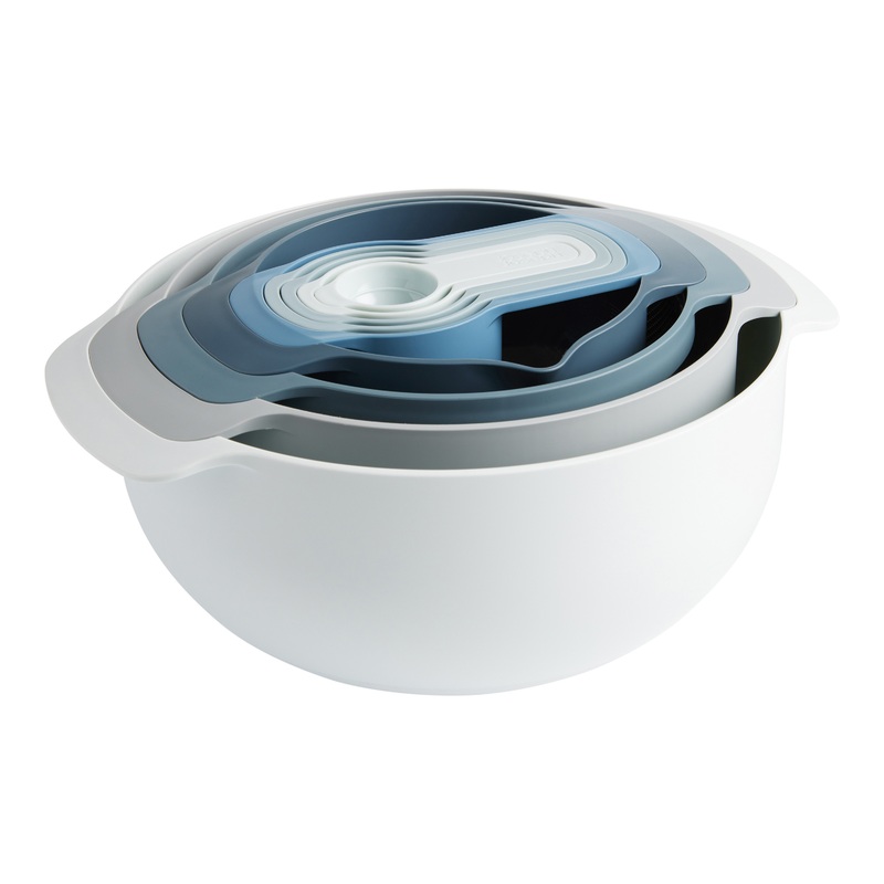 Joseph Joseph Sky Blue Nest 9 Piece Food Prep Set