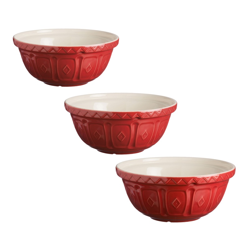 Mason Cash Color Mix Mixing Bowls 3 Piece Set