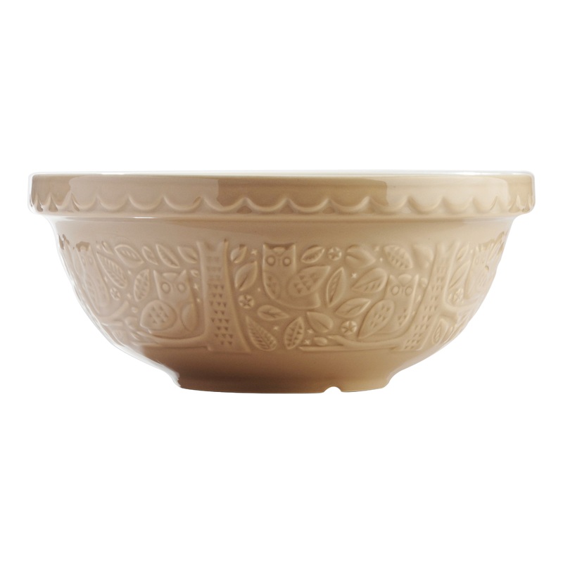 Mason Cash Regular Stone Owl Ceramic Mixing Bowl