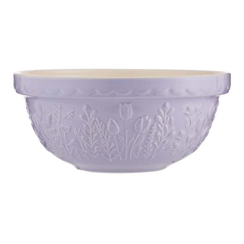 Mason Cash Small Lilac In the Meadow Ceramic Mixing Bowl