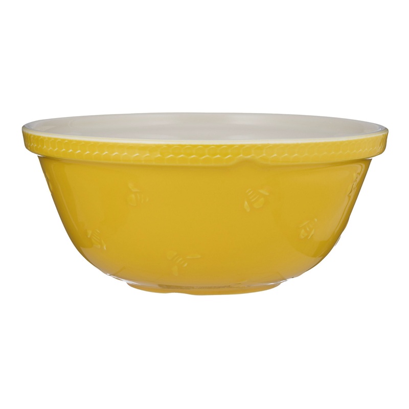 Mason Cash Yellow Sweet Bee Ceramic Mixing Bowl