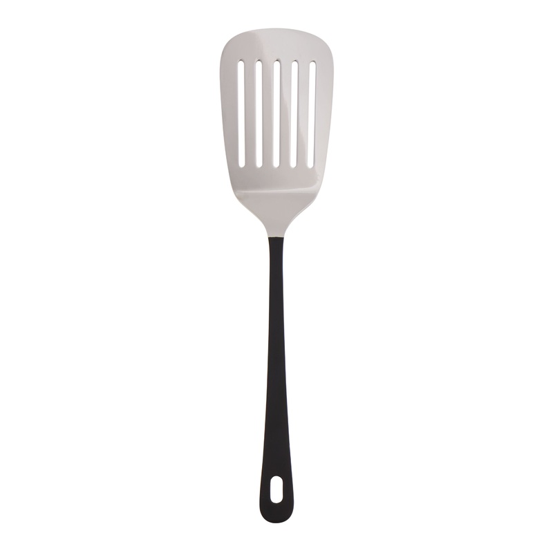 Matte Black and Brass Stainless Steel Turner