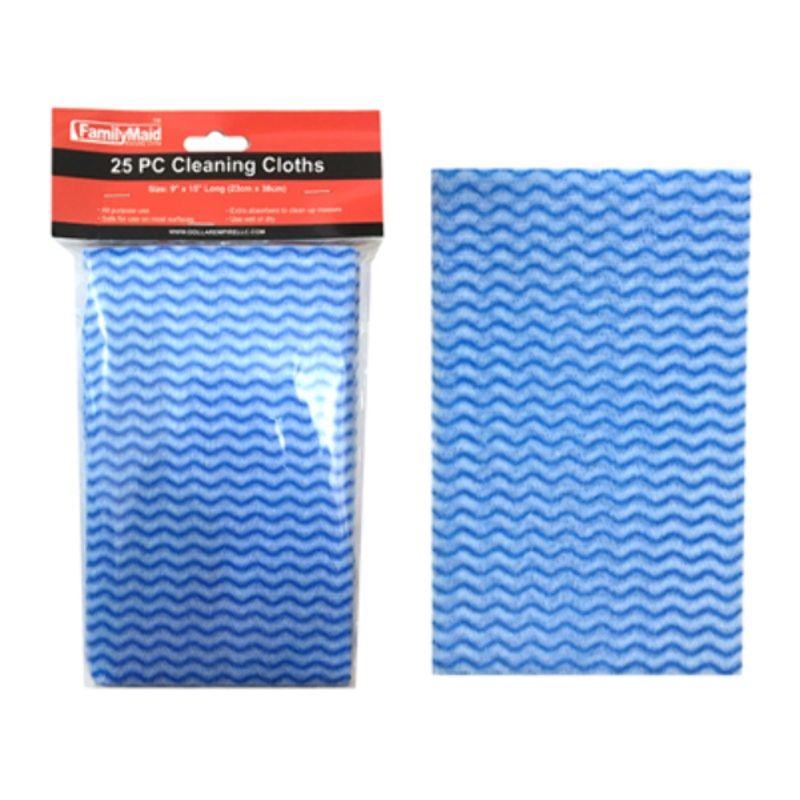 Reusable Cleaning Cloths – 25 Pack