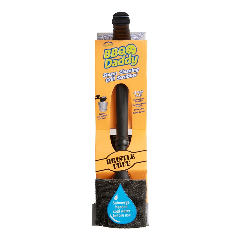 Scrub Daddy BBQ Daddy Steam Cleaning Grill Scrubber