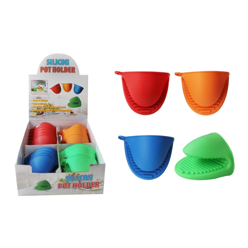 Silicone Pot Holders, Assorted