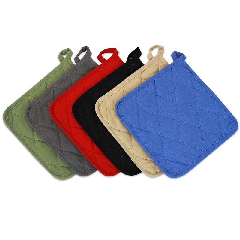 Woven Pot Holders – Assorted, 8″ x 8″
