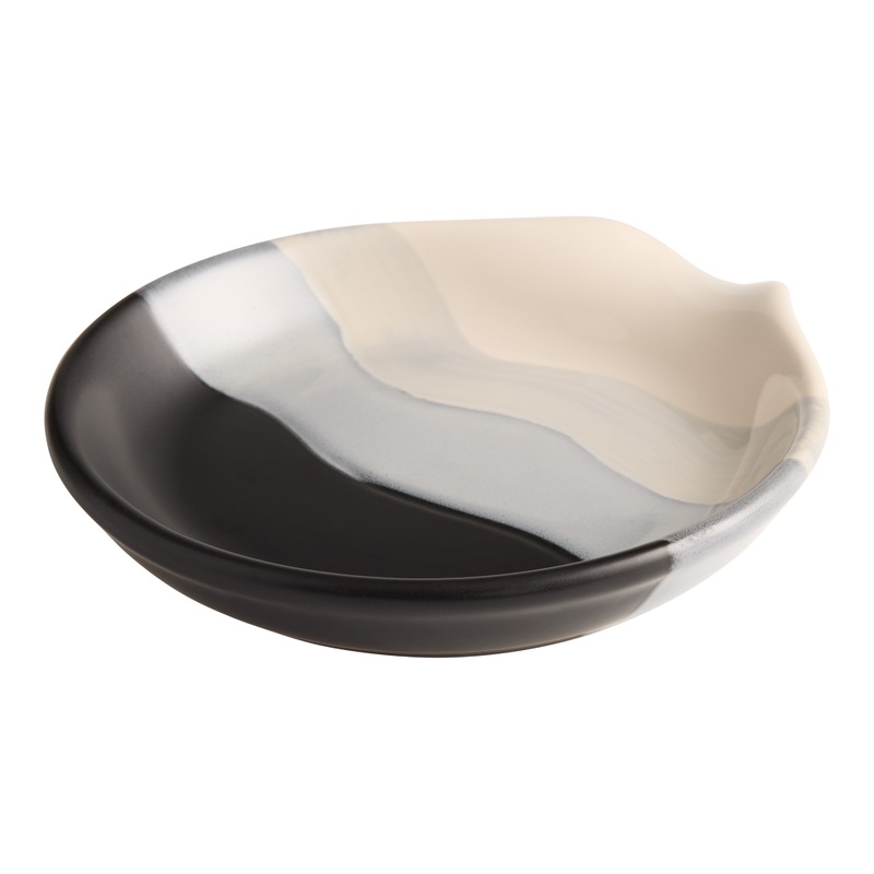 Blue Ombre Ceramic Dipped Spoon Rest