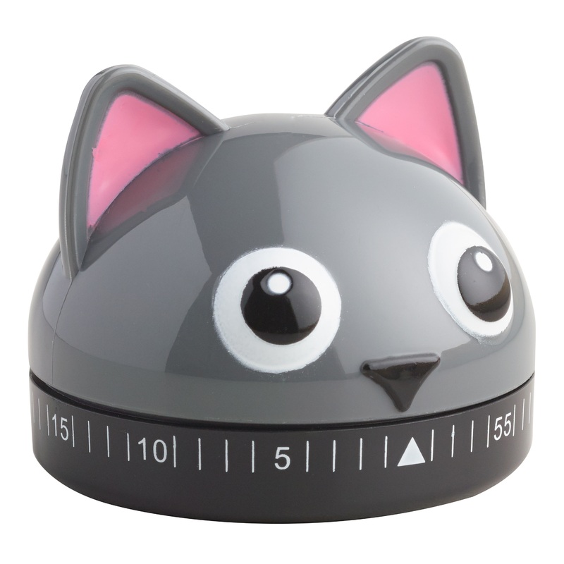 Kikkerland Cat Kitchen Timer