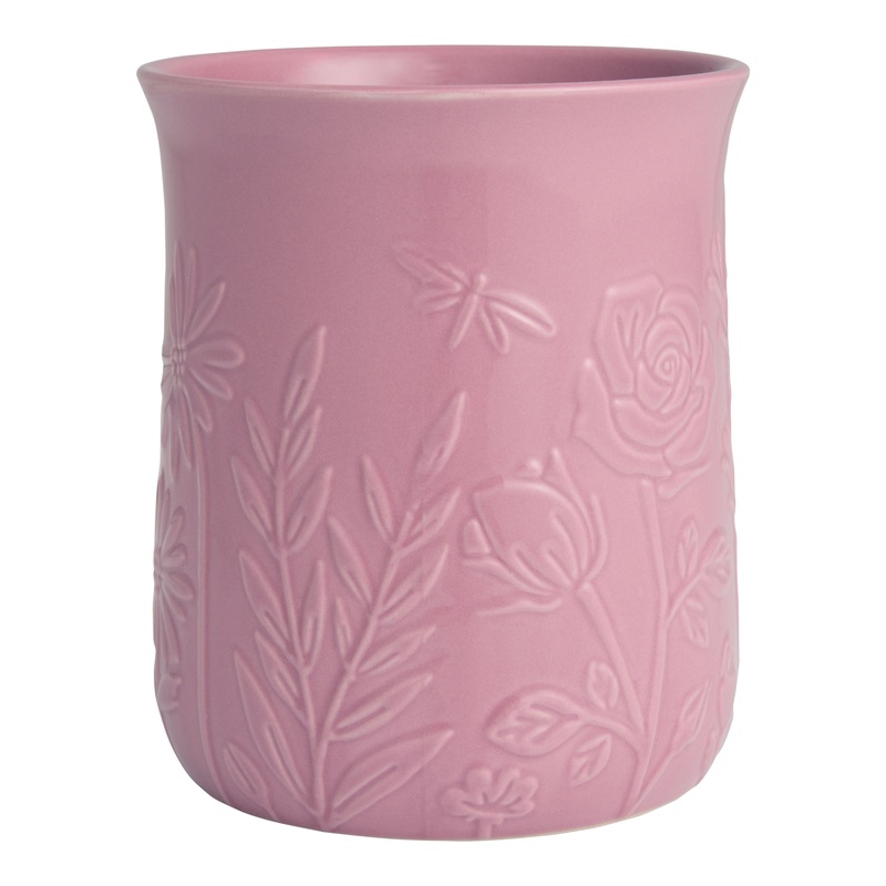 Mason Cash Pink In the Meadow Ceramic Utensil Holder