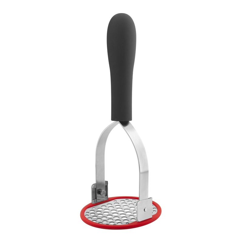 MoHA Stainless Steel and Silicone Foldable Potato Masher